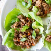 Asian Chicken Lettuce Wraps