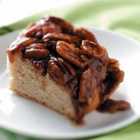 Makeover Pecan Upside-Down Cake Recipe