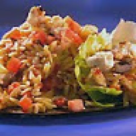 Muffaletta Orzo Salad