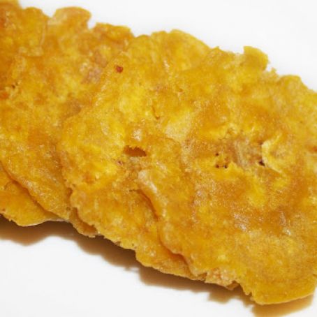 Plantain Chips (patacones) ***