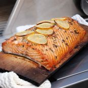 Cedar Plank Grilled Salmon