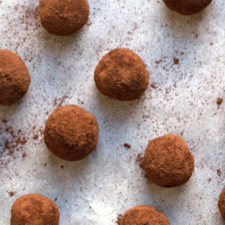 Chocolate Amaretti Truffles Recipe | SAVEUR