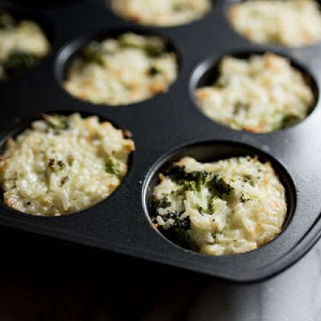 Rice, Broccoli 'n Cheese Cups