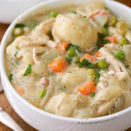 Crock Pot Chicken and Dumplings