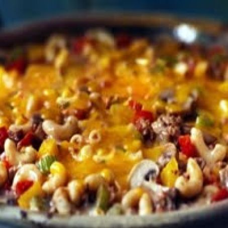 Mac 'n Cheeseburger Casserole