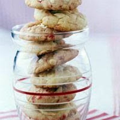 White Chocolate Candy Cane Drops