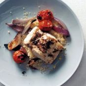 MAHI MAHI w/ONION & TAPENADE VINAIGRETTE