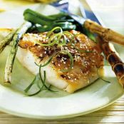 Pan Grilled Sea Bass [HCG]