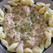 Thick and Creamy One Pot Beef Stroganoff