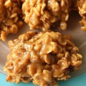 No-Bake Peanut Butter Cookies