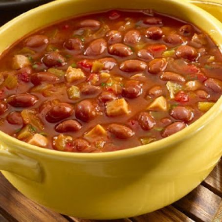 Habichuelas Guisadas–Stewed Red Beans