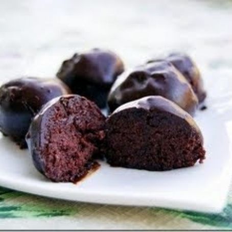 Devils Food Cake Balls