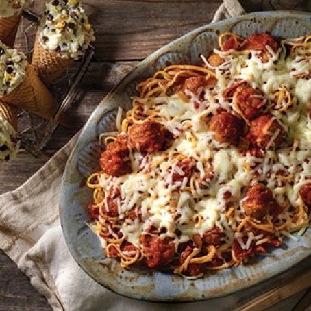 Meatball Pizzaiola Pasta