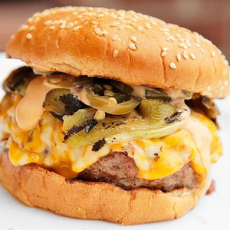 Quadruple Chile Cheeseburger