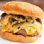 Quadruple Chile Cheeseburger