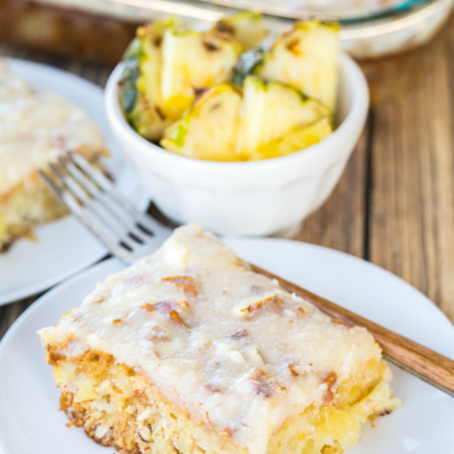 Pineapple Sheet Cake