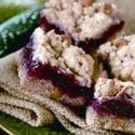 Peanutty Cranberry Bars