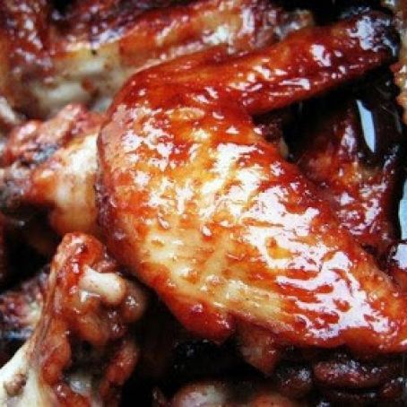 CHICKEN - Sticky Hoisin Roast Chicken Wings