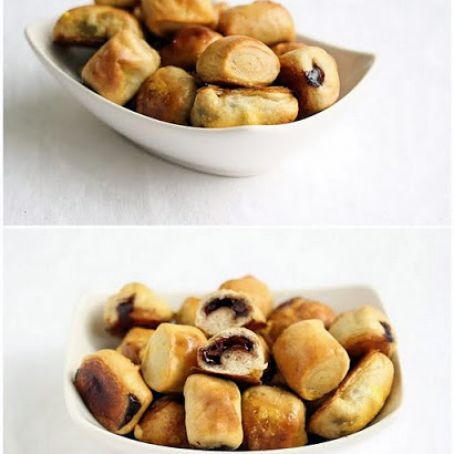 Nutella Filled Pretzel Bites