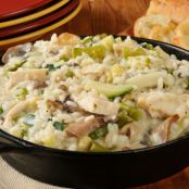 One-Pot Veggie & Chicken Risotto