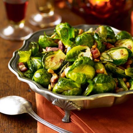 Brussels Sprouts with Pancetta and Rosemary