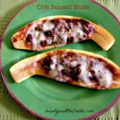 Chili Squash Boats
