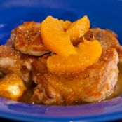 Chicken Thighs with a Honey and Orange Sauce