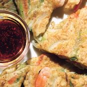 Shrimp & Green Onion Pancakes
