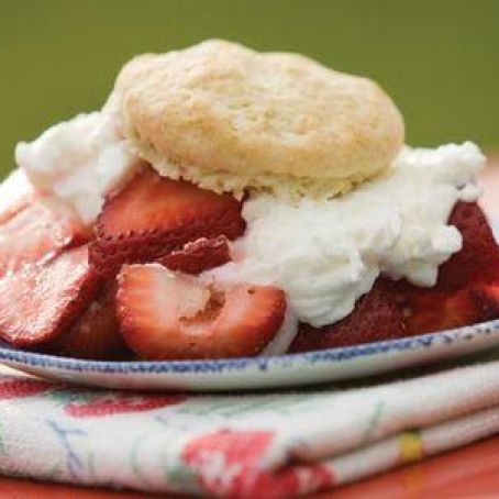 Summertime Strawberry Shortcake