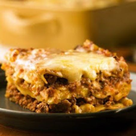 Lasagna with Speedy Meat Sauce