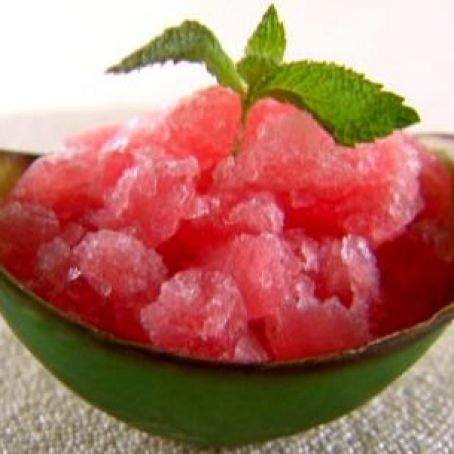 Cranberry Granita