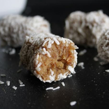 Coconut Date Rolls (Paleo & Vegan)