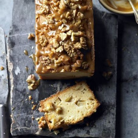Caramel Apple Loaf Cake
