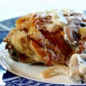 CHICKEN - Chicken with Mushroom Cream Sauce