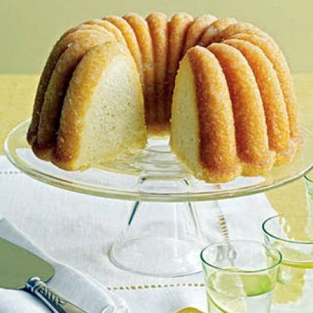 Lemon-Cornmeal Cake