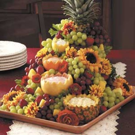 Cascading Fruit Centerpiece Recipe