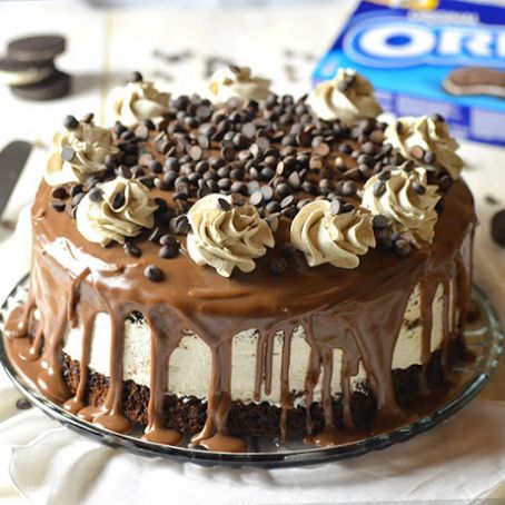 Oreo Cheesecake Chocolate Cake