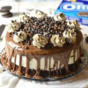 Oreo Cheesecake Chocolate Cake