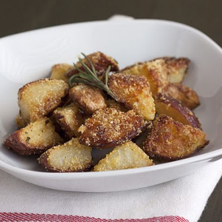 Potatoes - Crispy Parmesan-Rosemary Roasted
