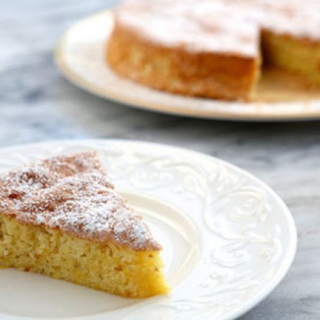 cake - Flourless Lemon Almond Cake