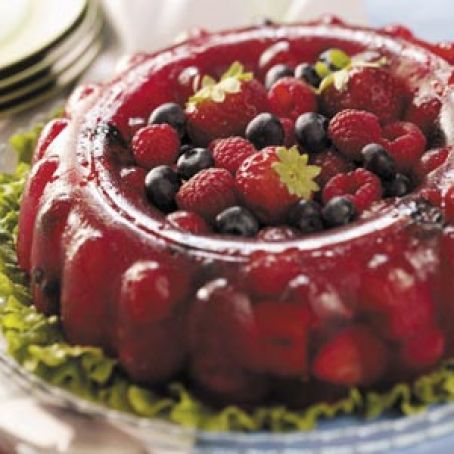 Berry Gelatin Mold Recipe