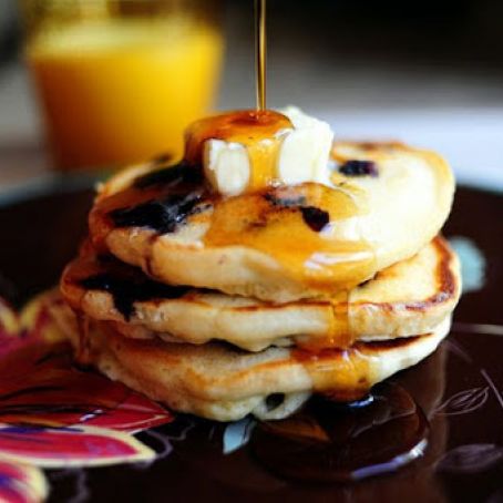 Lemon Blueberry Pancakes