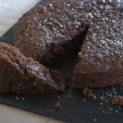Healthy Chocolate Cake with Hazelnuts