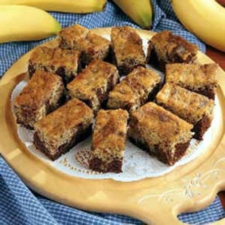 Black-Bottom Banana Bars