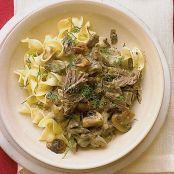 Beef Stroganoff