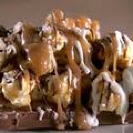 Chocolate Caramel-Corn Candy Cubes