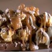 Chocolate Caramel-Corn Candy Cubes