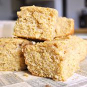 Cornbread (Vegan/Oil free/Sugar free)