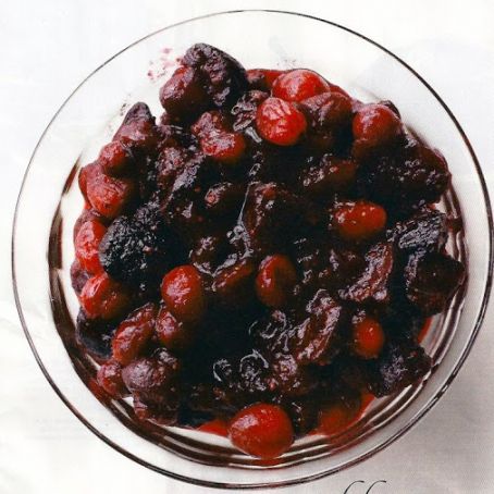 Fig and Cranberry Compote
