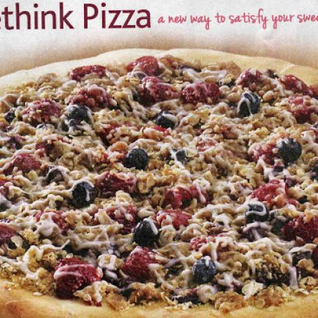 Berry Brown Sugar Pizza